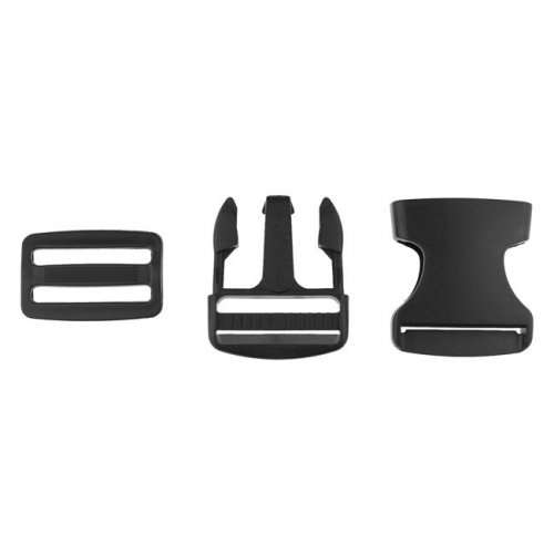 Verschluss-Set - schwarz - 3,8 cm